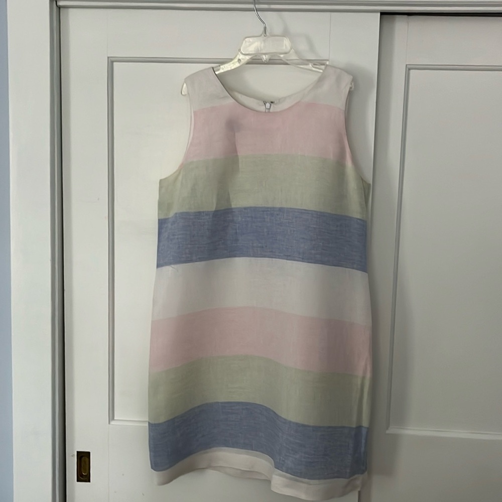 Island company linen shift dress Sixe XL